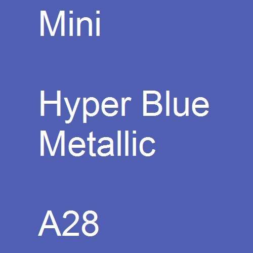 Mini, Hyper Blue Metallic, A28.